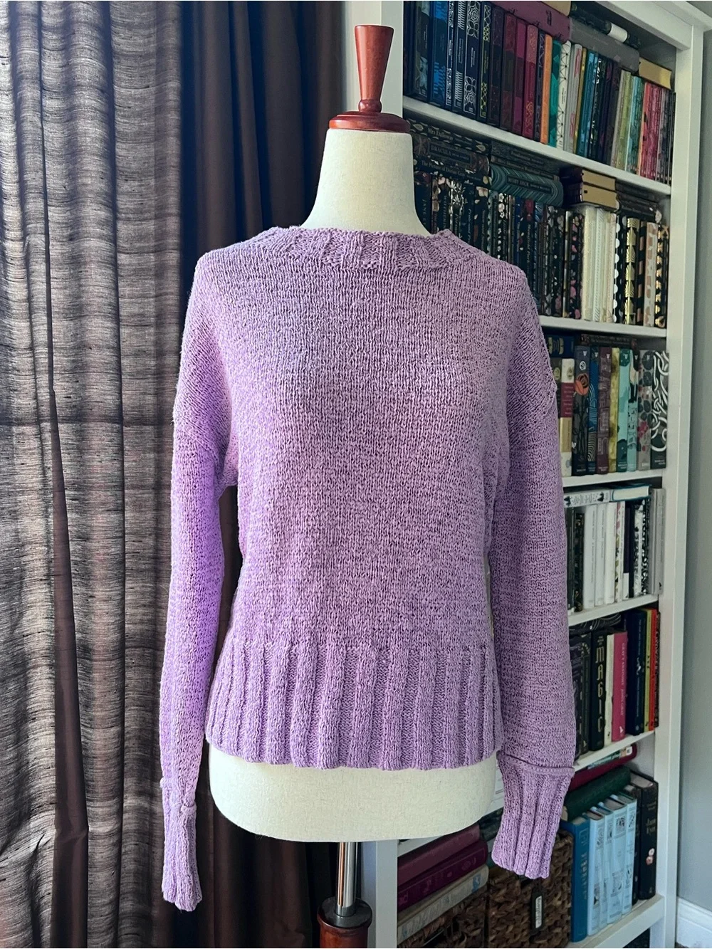 J. Crew Lilac Crewneck Sweater